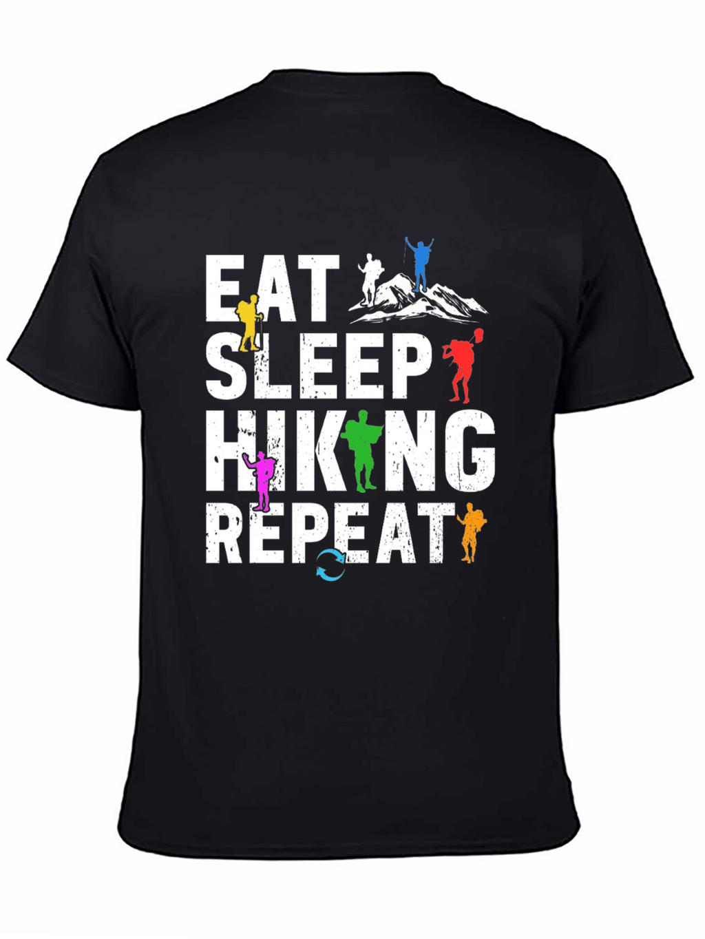 Eat Sleep Hiking Repeat T-Shirt