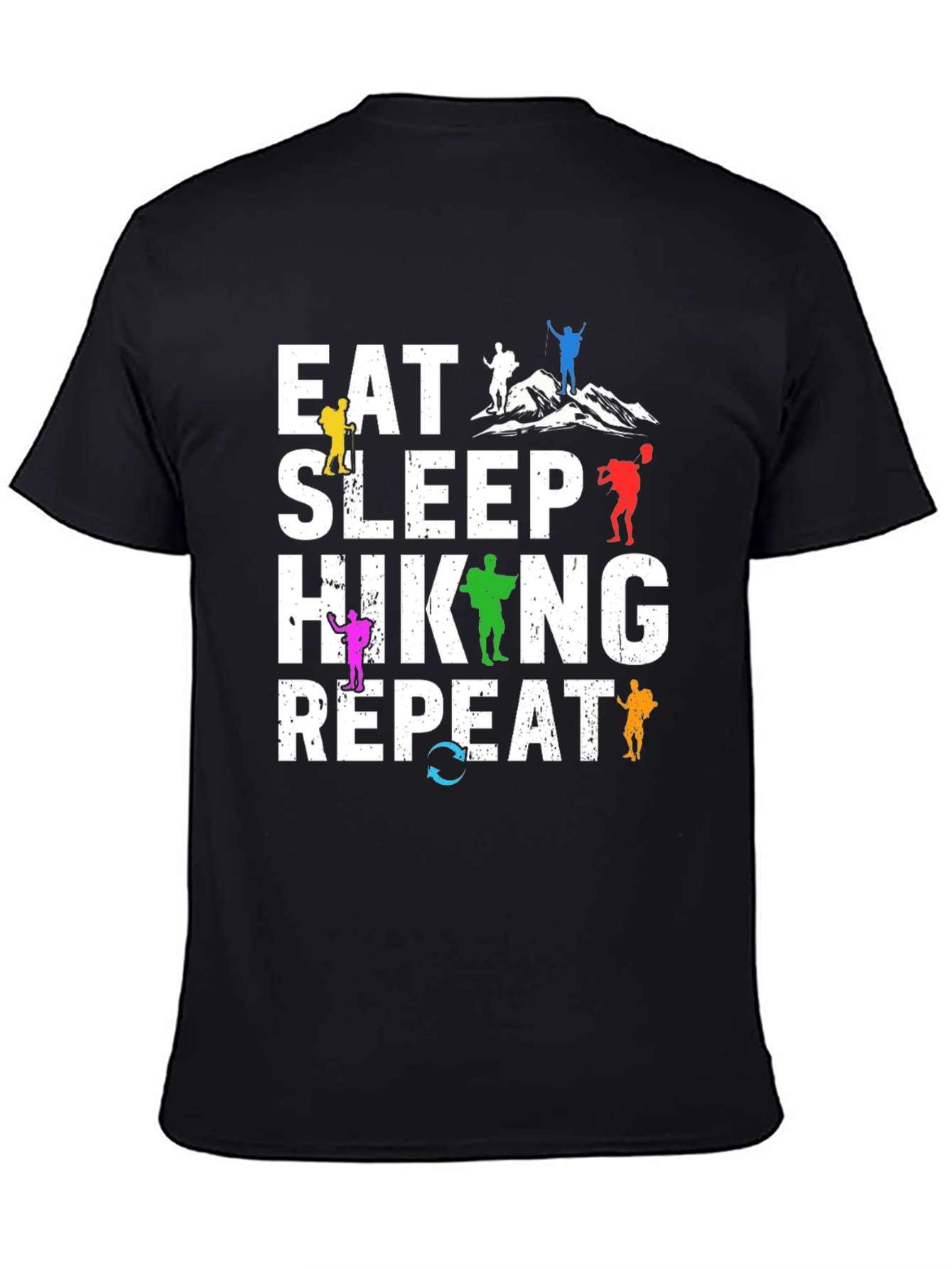 Eat Sleep Hiking Repeat T-Shirt