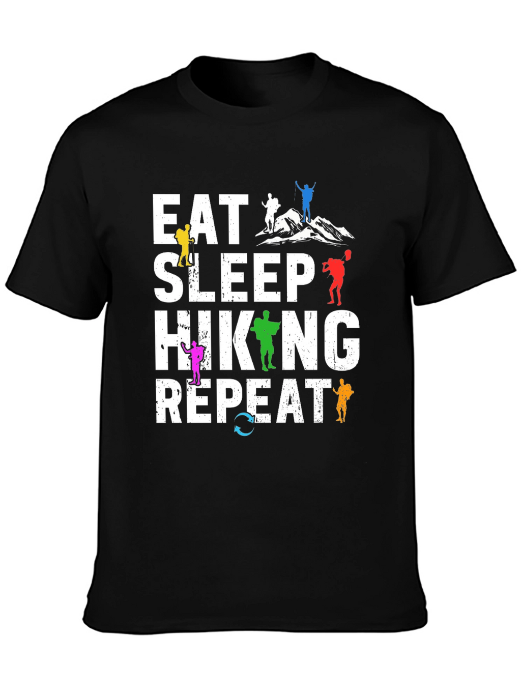 Eat Sleep Hiking Repeat T-Shirt