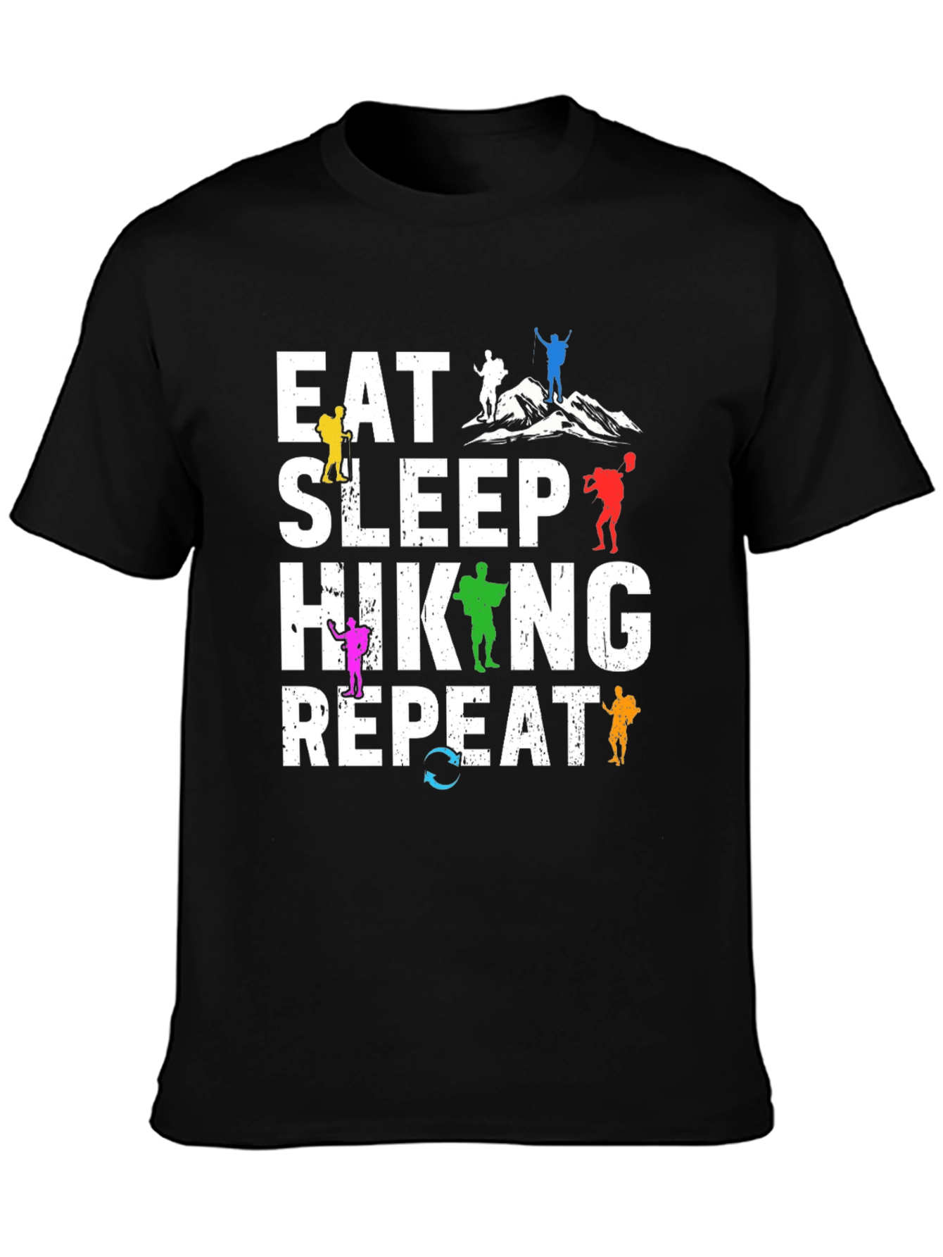 Eat Sleep Hiking Repeat T-Shirt