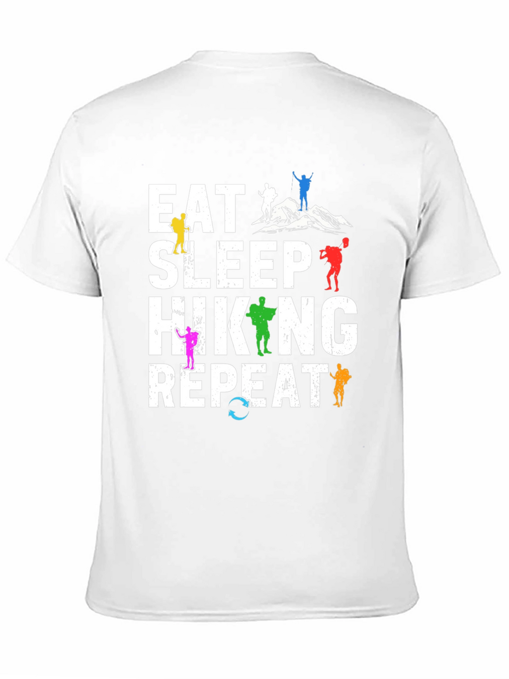 Eat Sleep Hiking Repeat T-Shirt