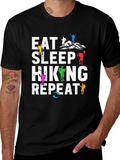 Eat Sleep Hiking Repeat T-Shirt