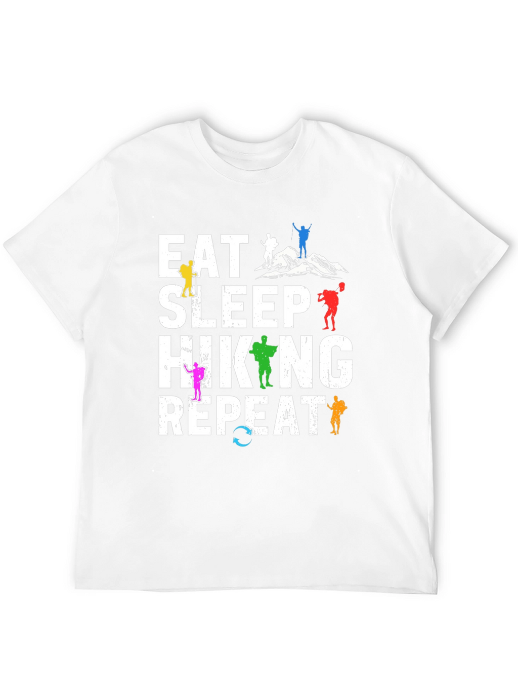 Eat Sleep Hiking Repeat T-Shirt