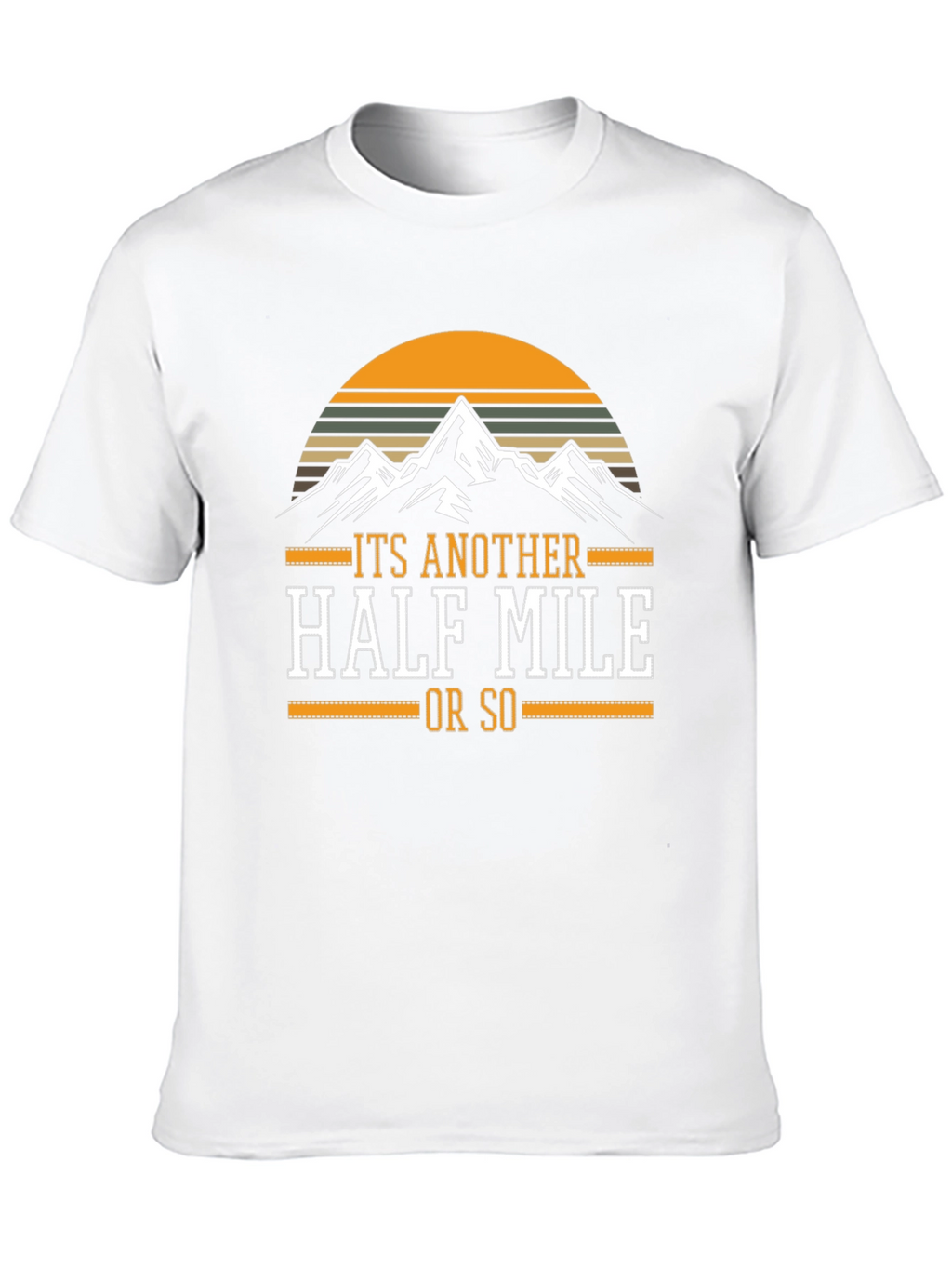 Half Mile Hiking Graphic Tee