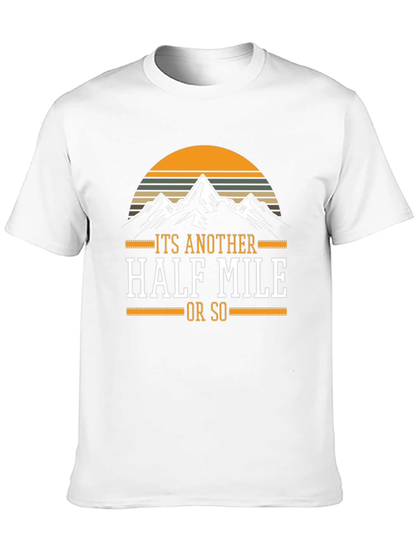 Half Mile Hiking Graphic Tee