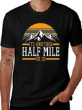 Half Mile Hiking Graphic Tee