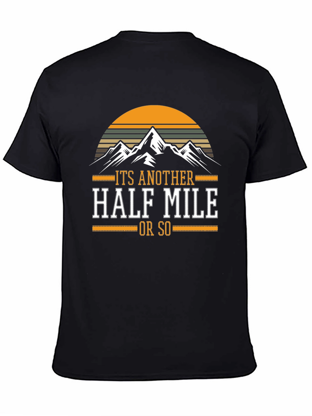 Half Mile Hiking Graphic Tee