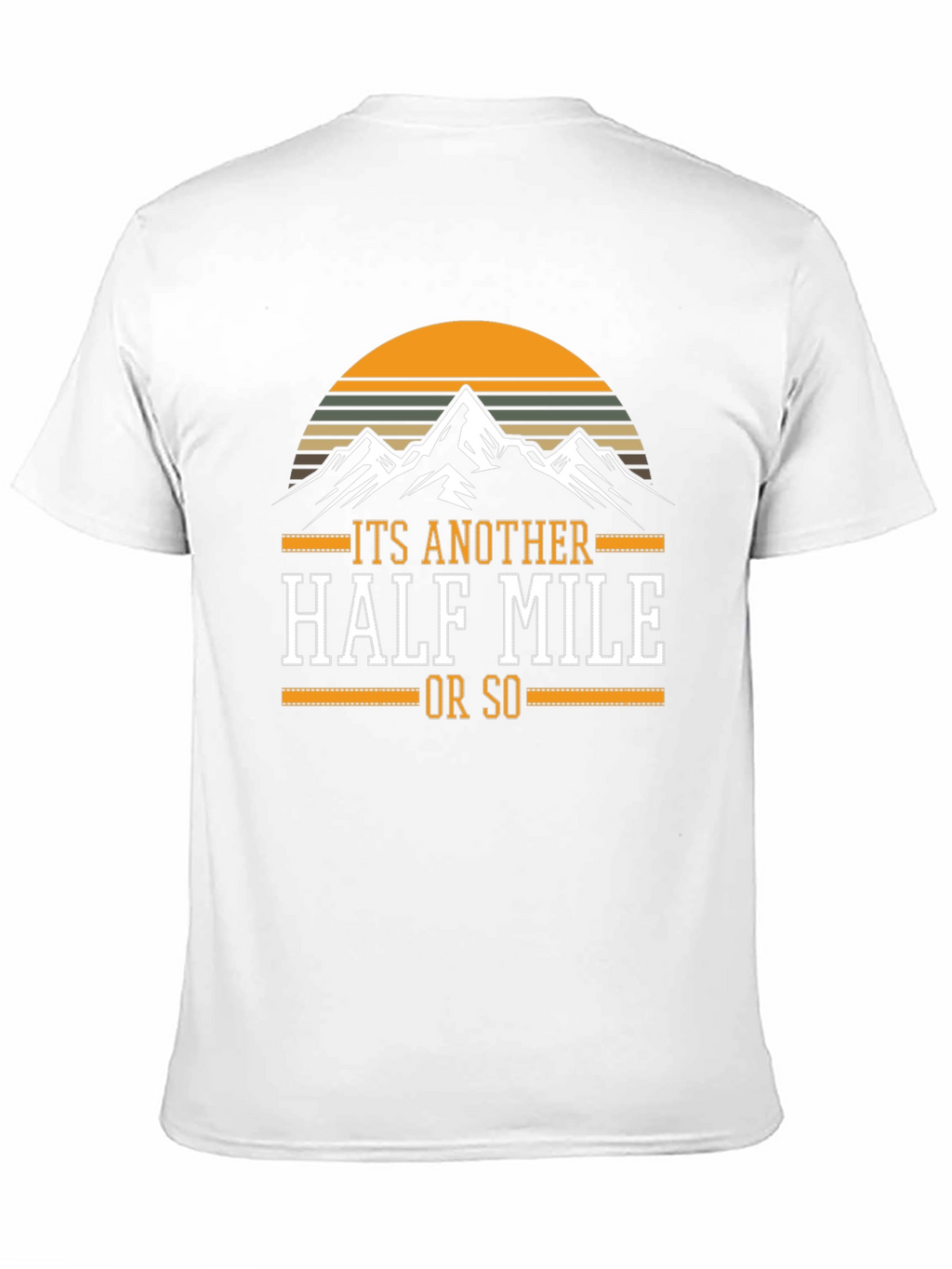 Half Mile Hiking Graphic Tee