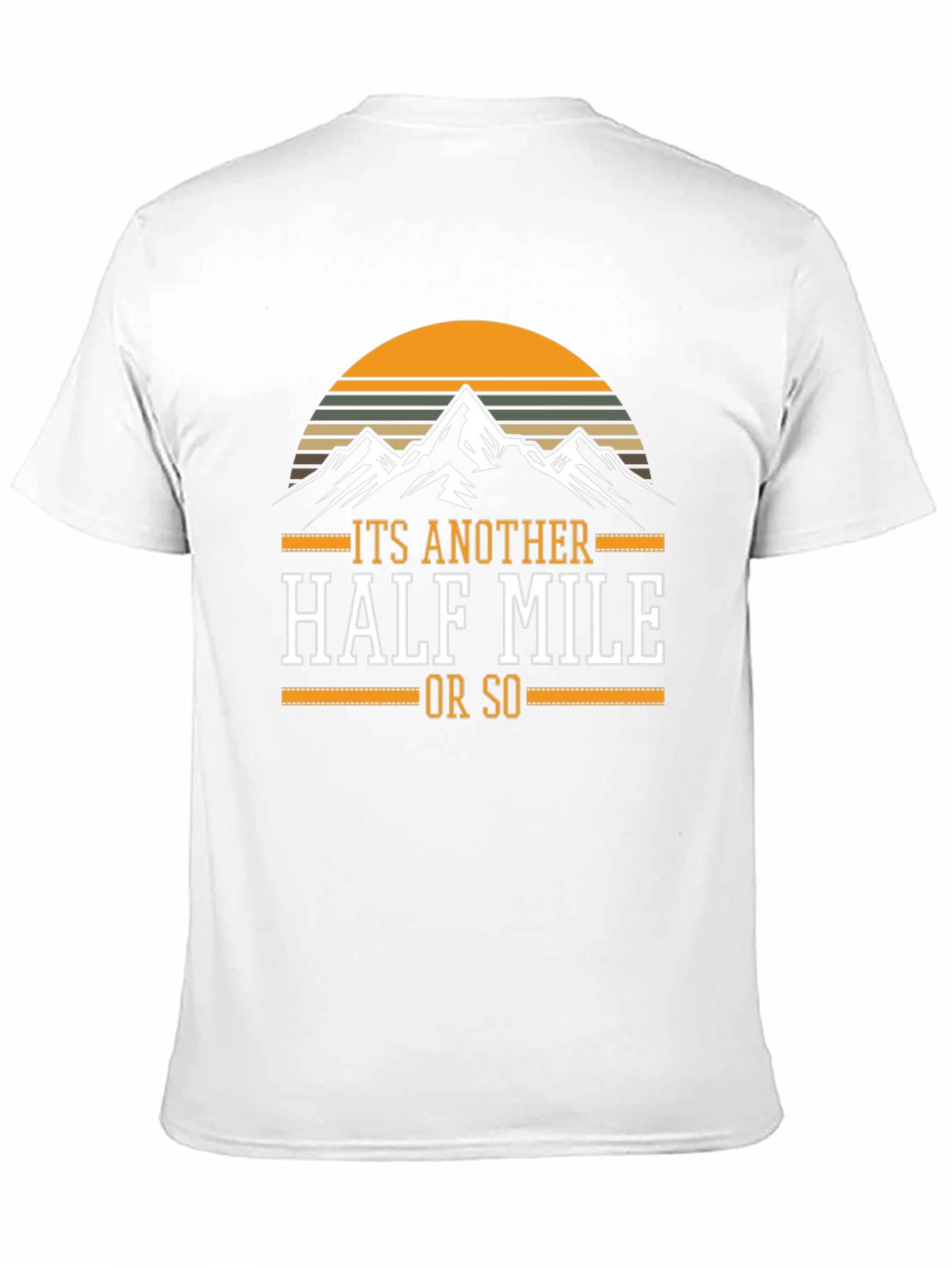 Half Mile Hiking Graphic Tee
