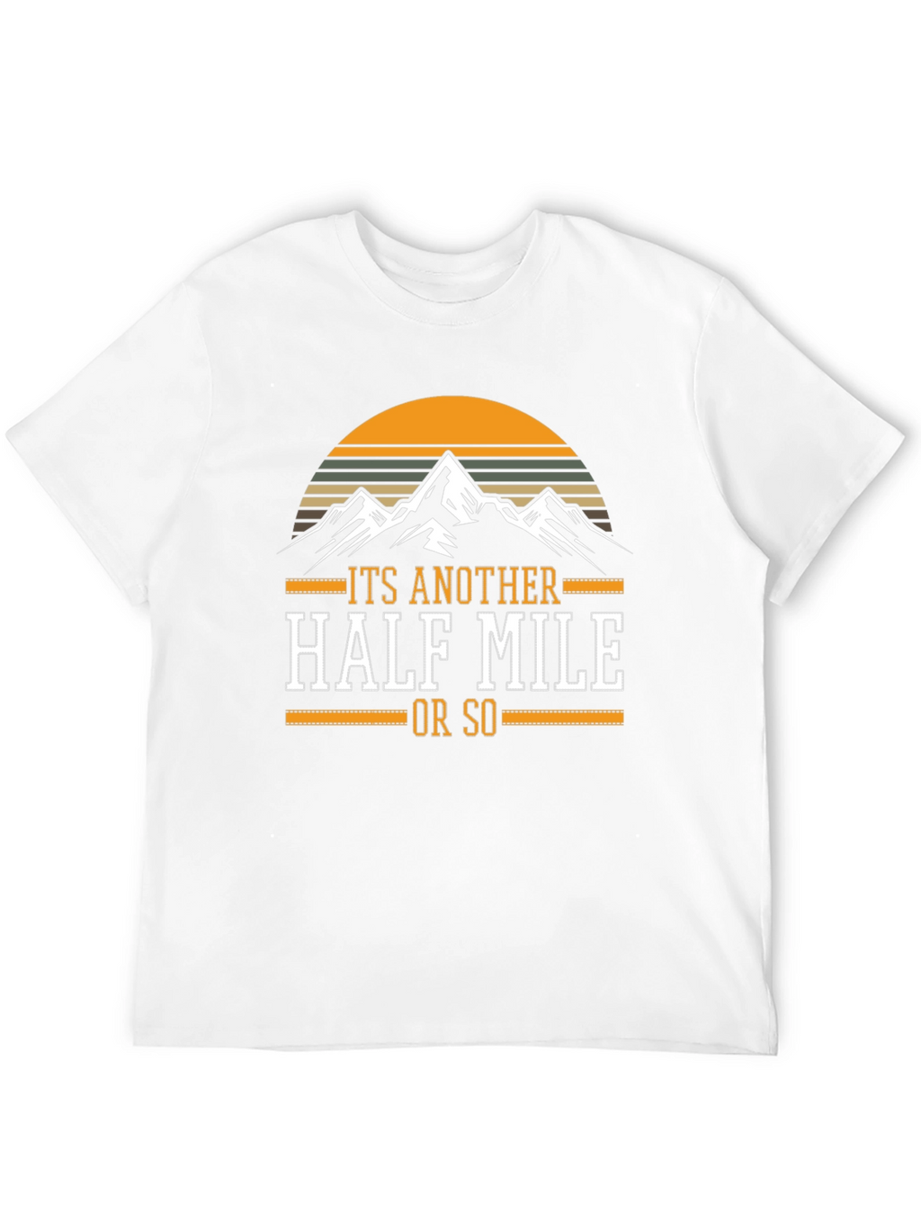 Half Mile Hiking Graphic Tee