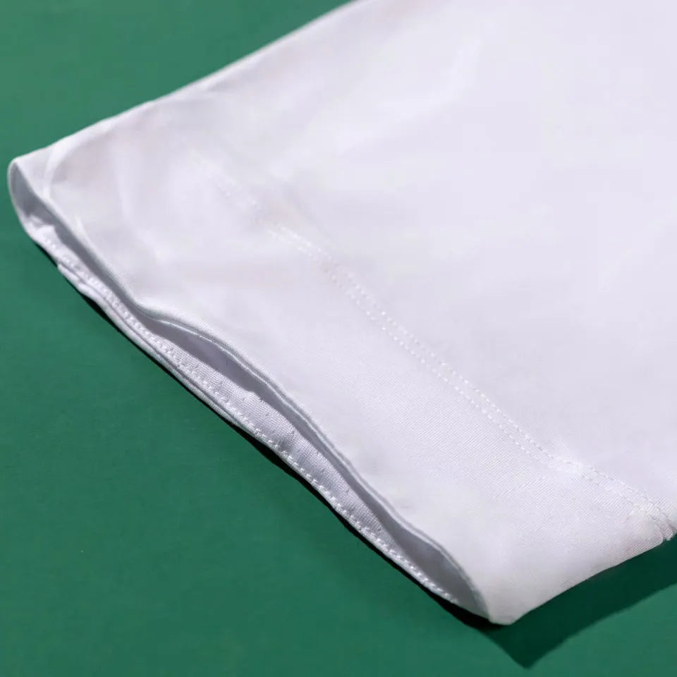 2012 England Home White Retro Soccer Jersey Detail 4