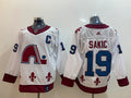 Men's Colorado Avalanche Joe Sakic #19 White Breakaway Player Jerseys