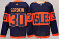Men's New York Islanders Ilya Sorokin #30 Blue Game Jerseys