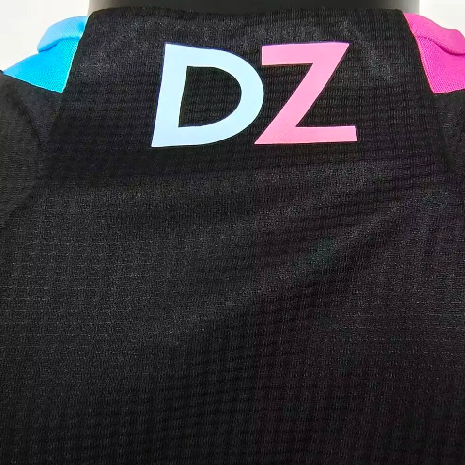 2024/25 Algeria Black Special Edition Player Version Jersey Detail 2