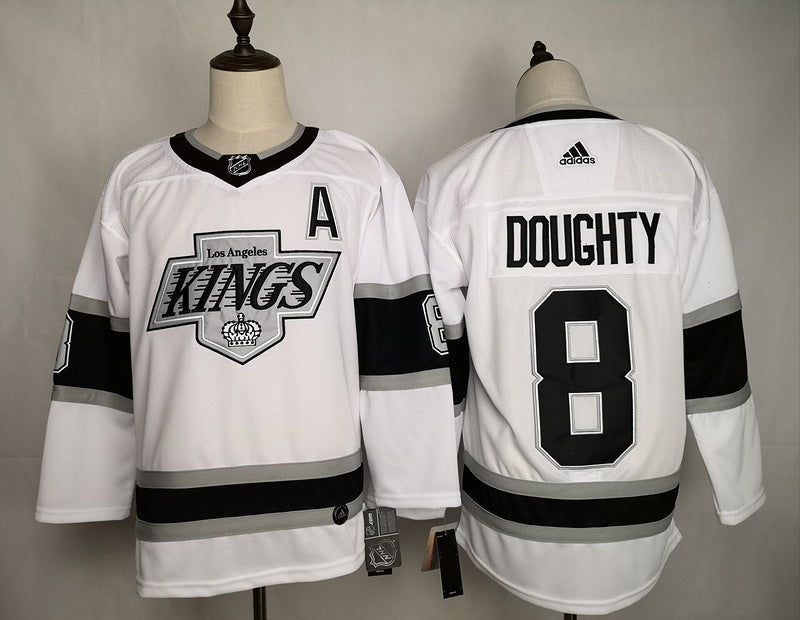 Men's Los Angeles Kings Drew Doughty #8 White Breakaway Player Jerseys
