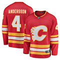 Men's Calgary Flames Rasmus Andersson #4 Red Home Team Breakaway Player Jerseys
