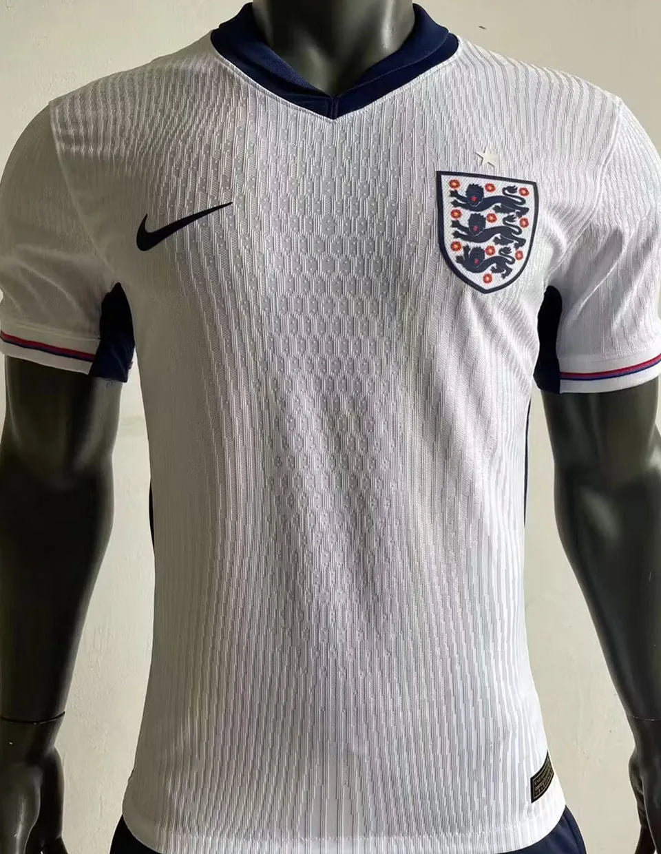 2024/25 England Home White Player Version Soccer Jersey Front
