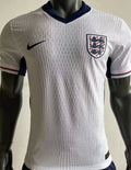 2024/25 England Home White Player Version Soccer Jersey Front