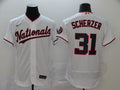 Men's Washington Nationals Max Scherzer #31 White Alternate Game Jerseys