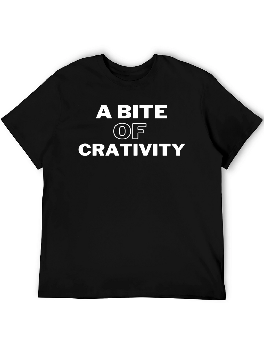 A Bite of Crativity T-Shirt - Unique Design
