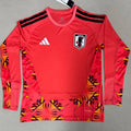 2026/27 Japan GK RedFans Long Sleeve Soccer Jersey Front