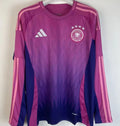 2024/25 Germany Away Pink Fans Long Sleeve Jersey Front