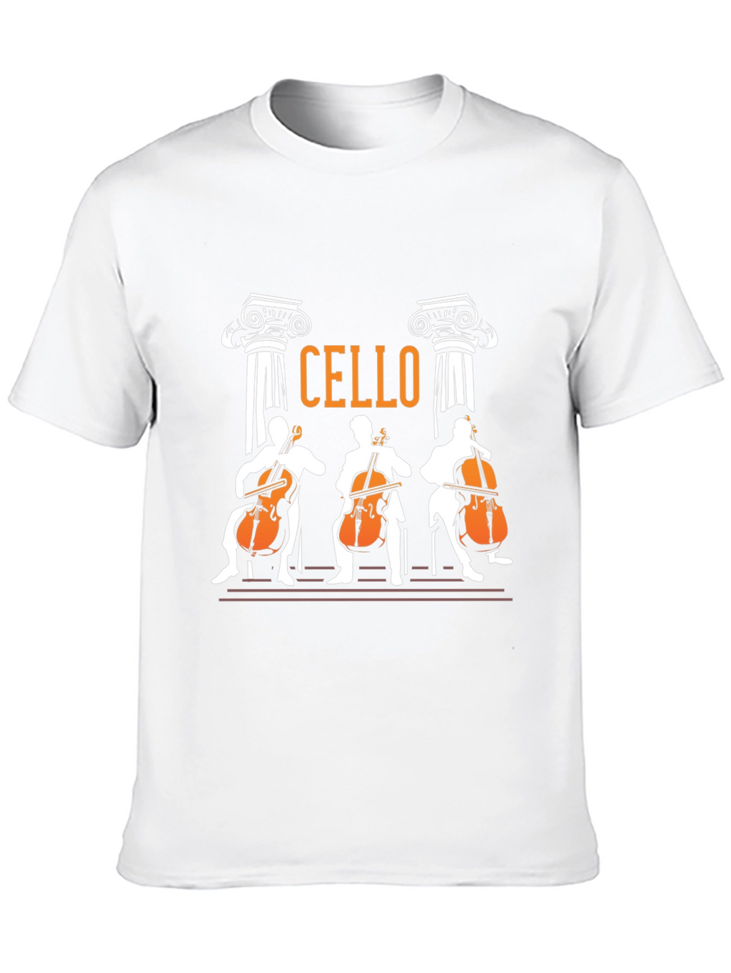 Cello Players Graphic T-Shirt - Musician Tee
