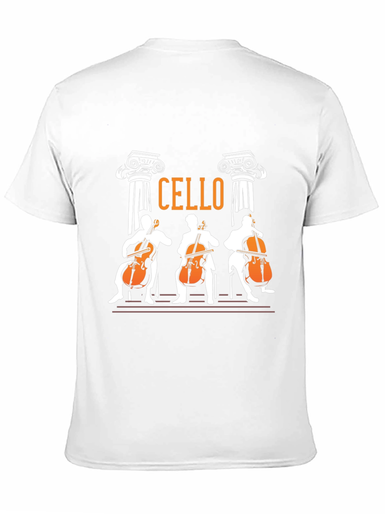 Cello Players Graphic T-Shirt - Musician Tee
