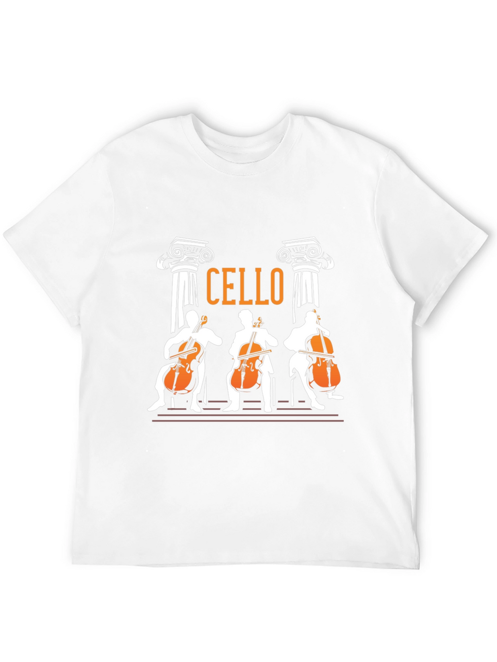 Cello Players Graphic T-Shirt - Musician Tee