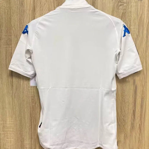 2002 Italy Away White Retro Soccer Jersey Back