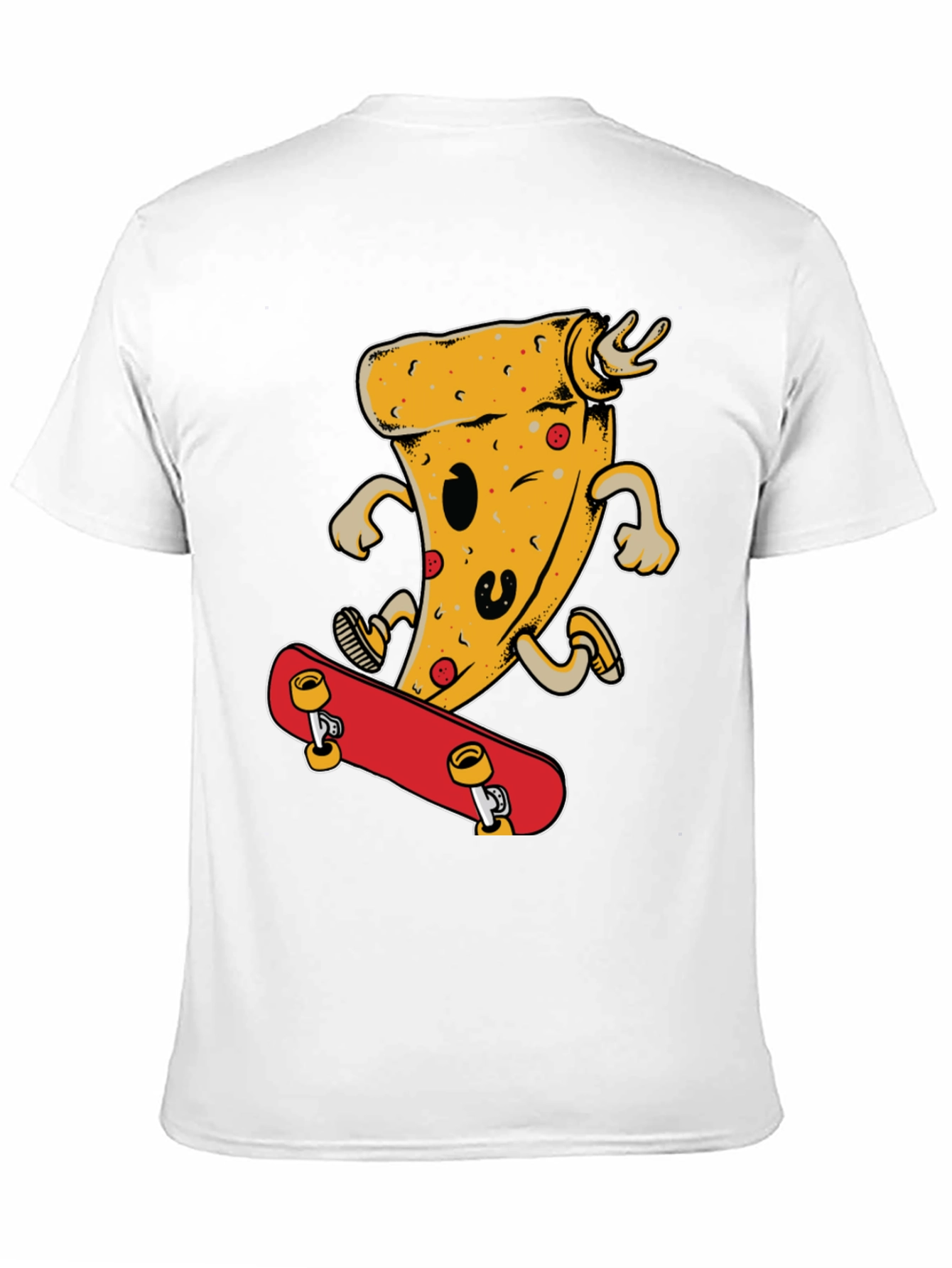 Pizza Skateboard T-Shirt - Fun & Stylish