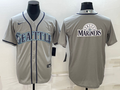 Men's Seattle Mariners Gray Replica Team Jerseys