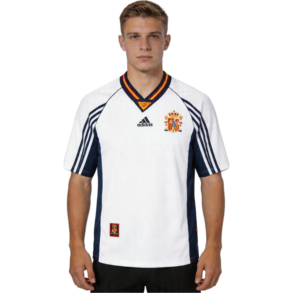 Retro Spain Away Jersey World Cup 1998 Front