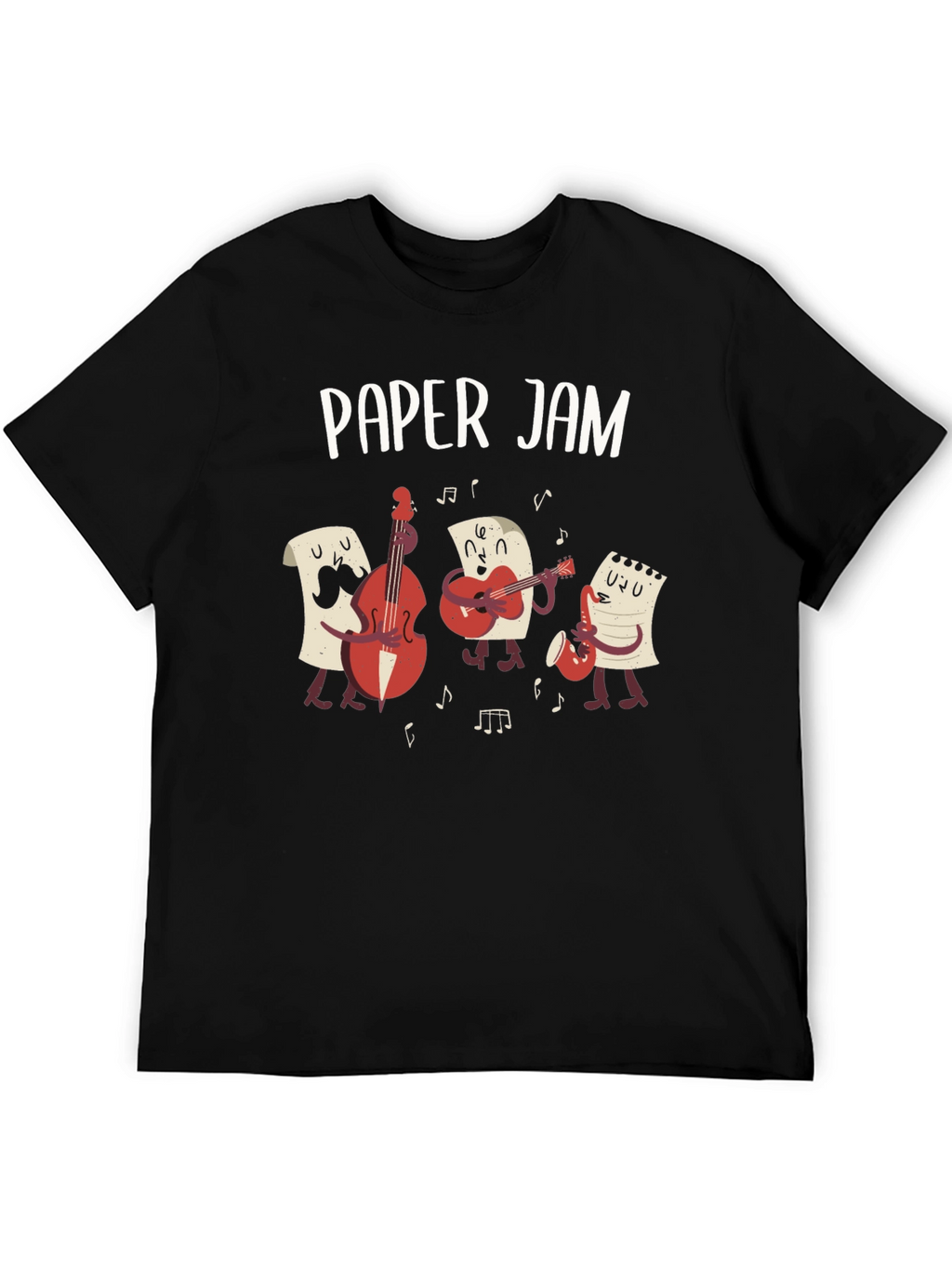 Paper Jam Band T-Shirt - Musician Pun Tee