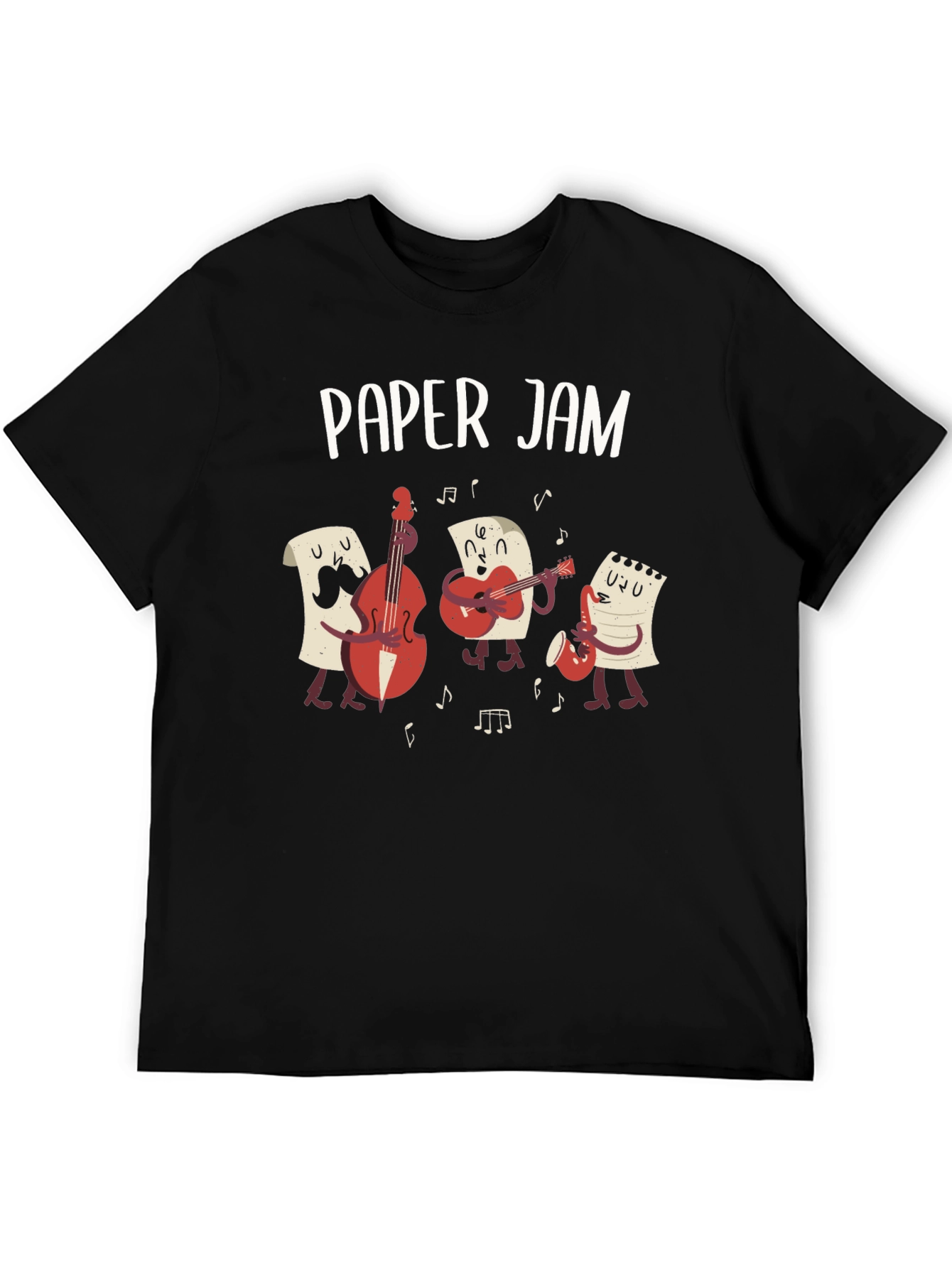 Paper Jam Band T-Shirt - Musician Pun Tee