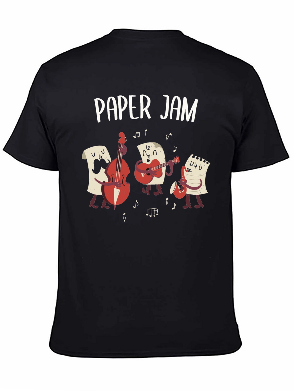 Paper Jam Band T-Shirt - Musician Pun Tee