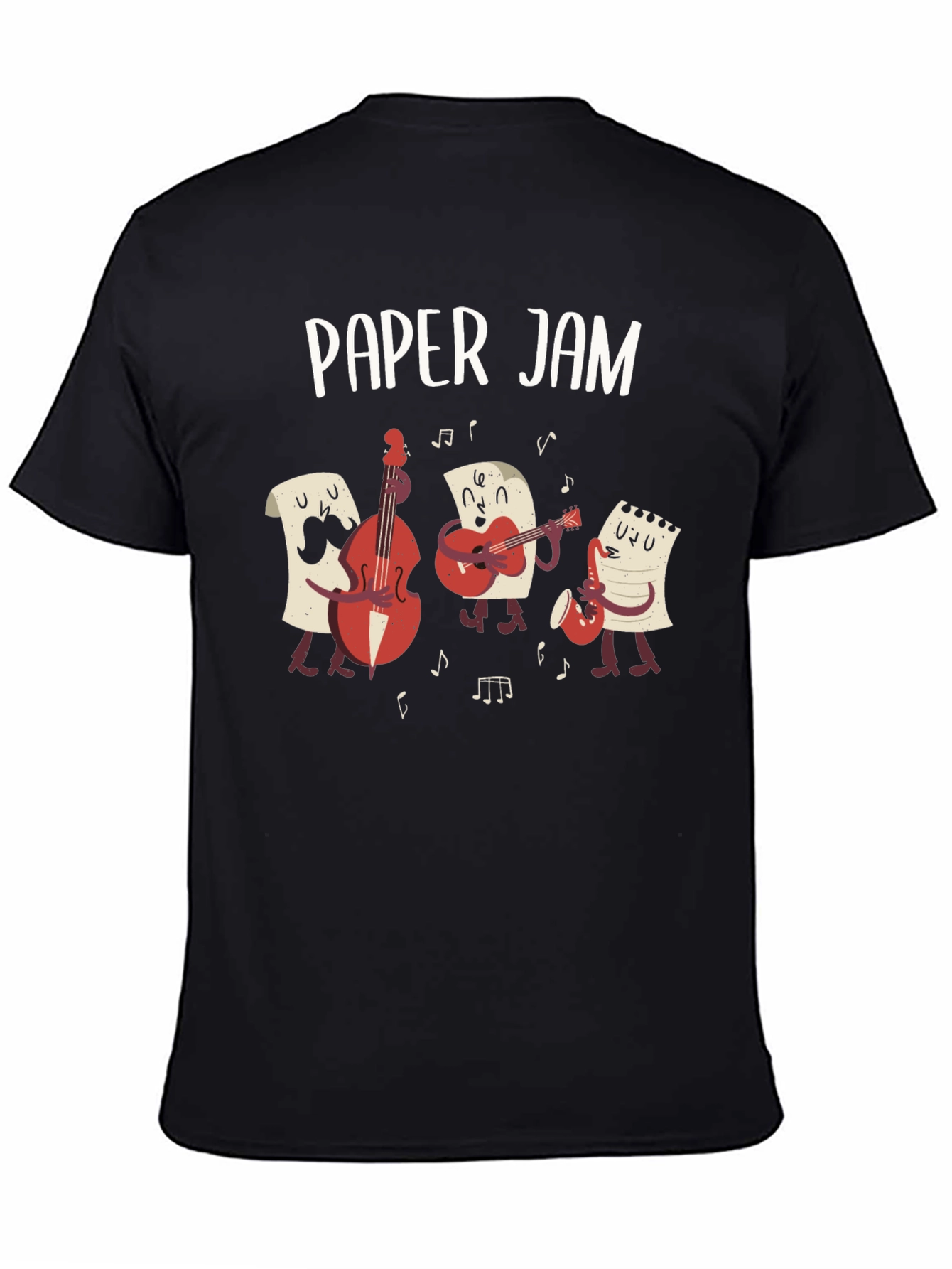 Paper Jam Band T-Shirt - Musician Pun Tee
