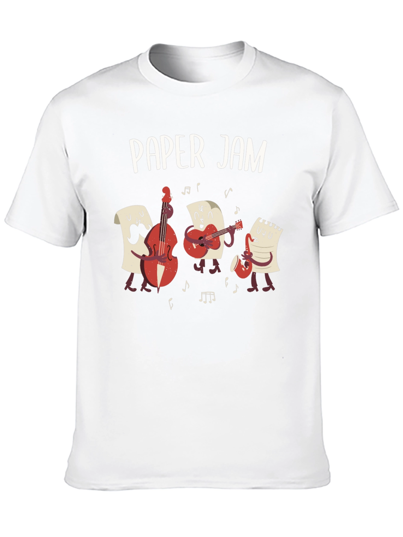 Paper Jam Band T-Shirt - Musician Pun Tee