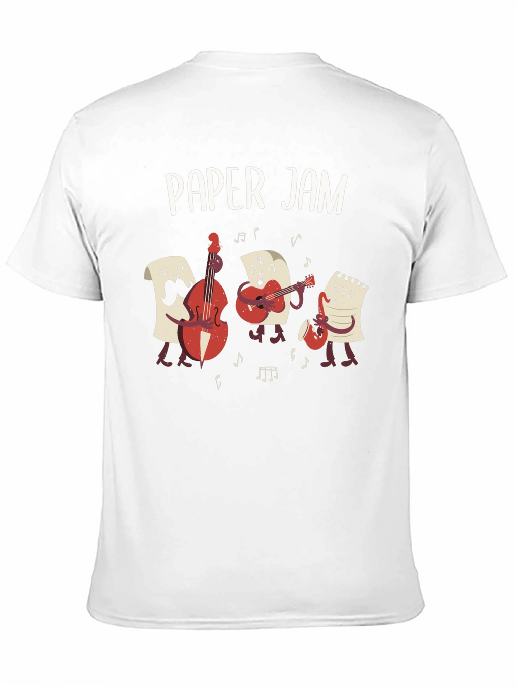 Paper Jam Band T-Shirt - Musician Pun Tee