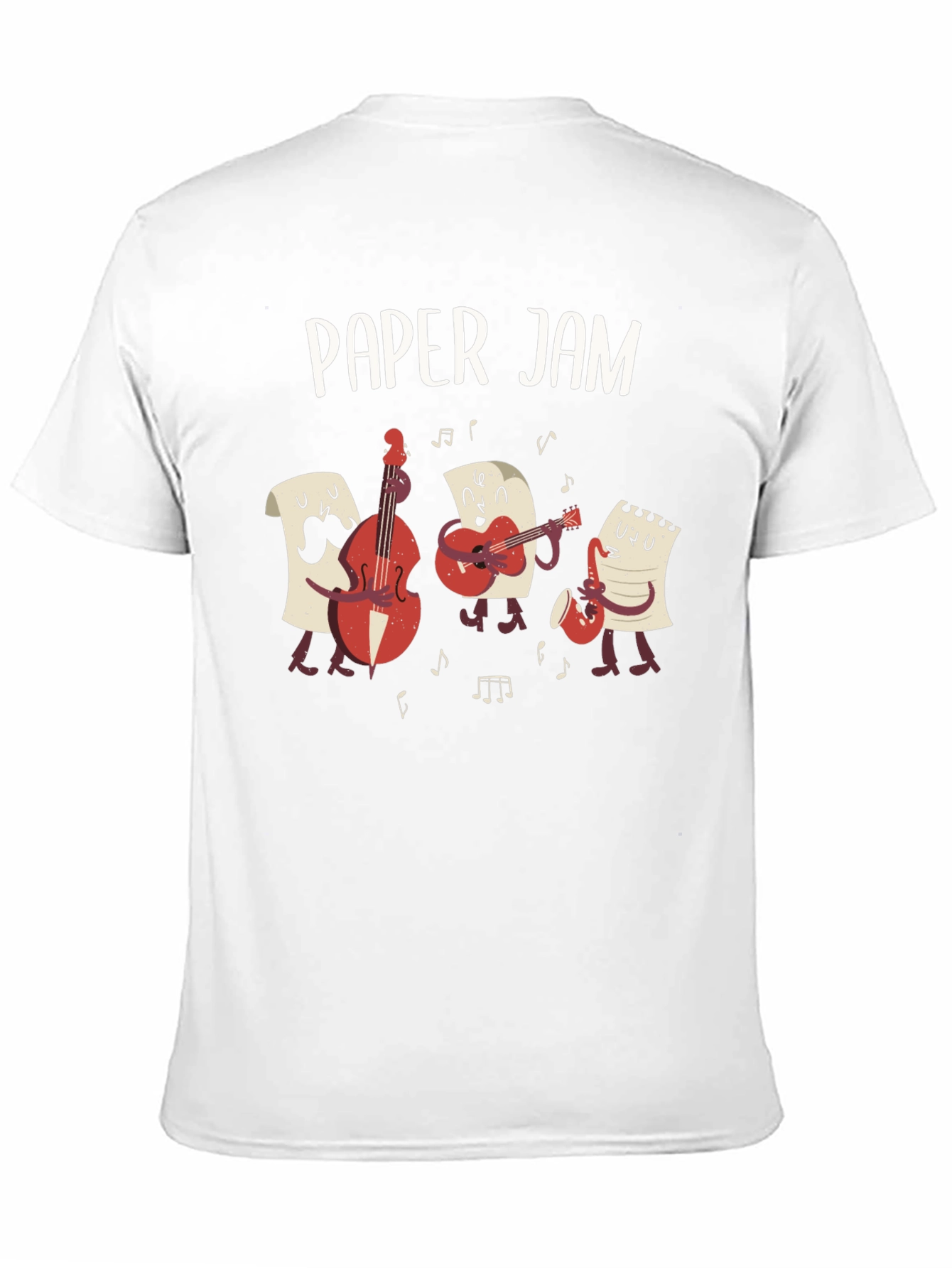 Paper Jam Band T-Shirt - Musician Pun Tee