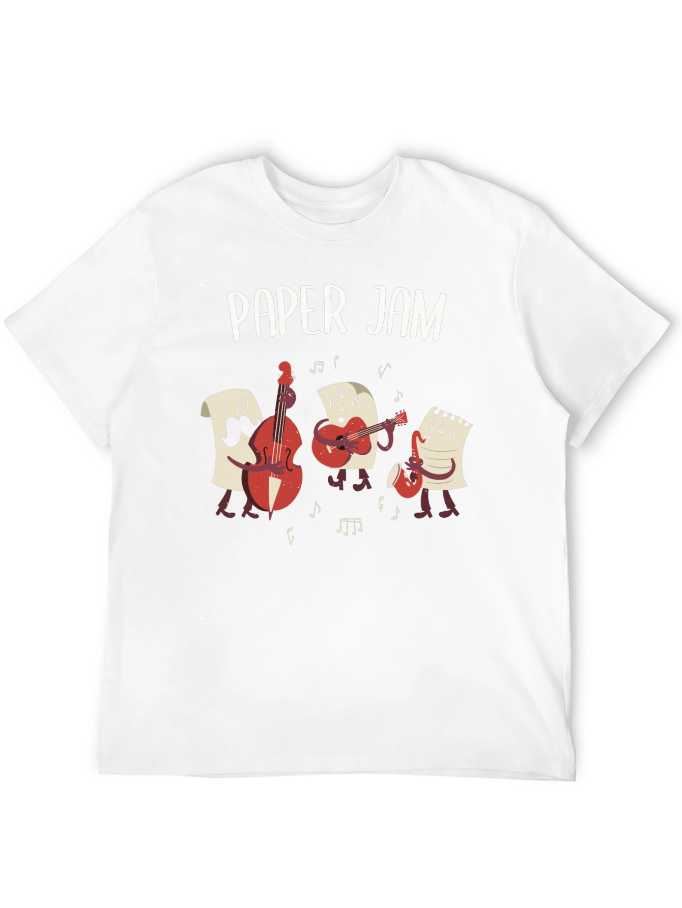 Paper Jam Band T-Shirt - Musician Pun Tee