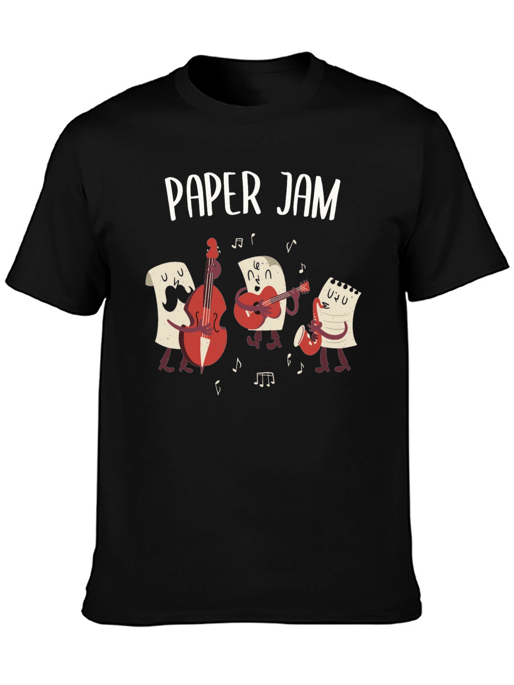 Paper Jam Band T-Shirt - Musician Pun Tee