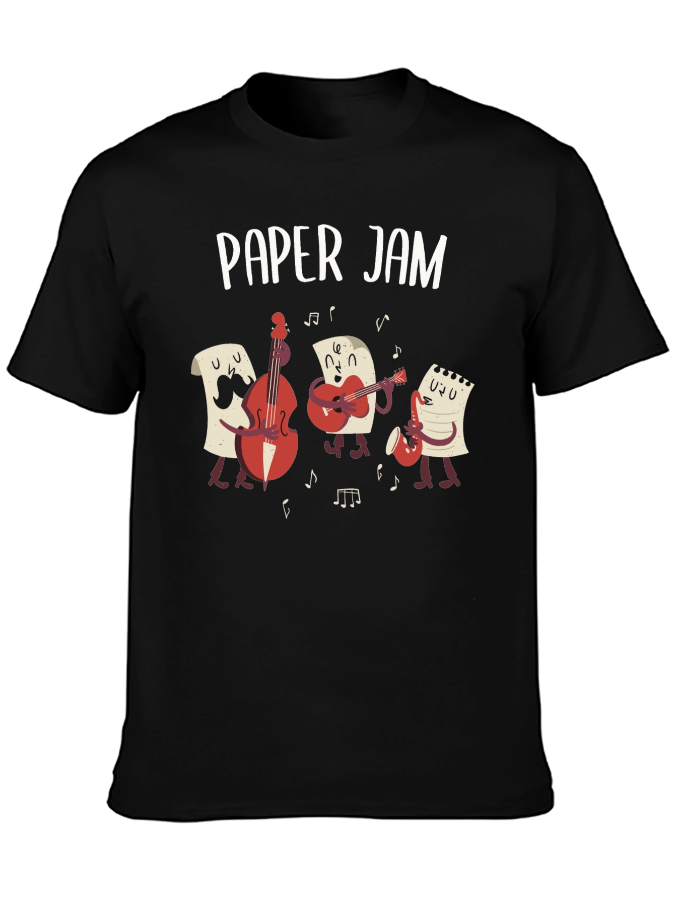 Paper Jam Band T-Shirt - Musician Pun Tee