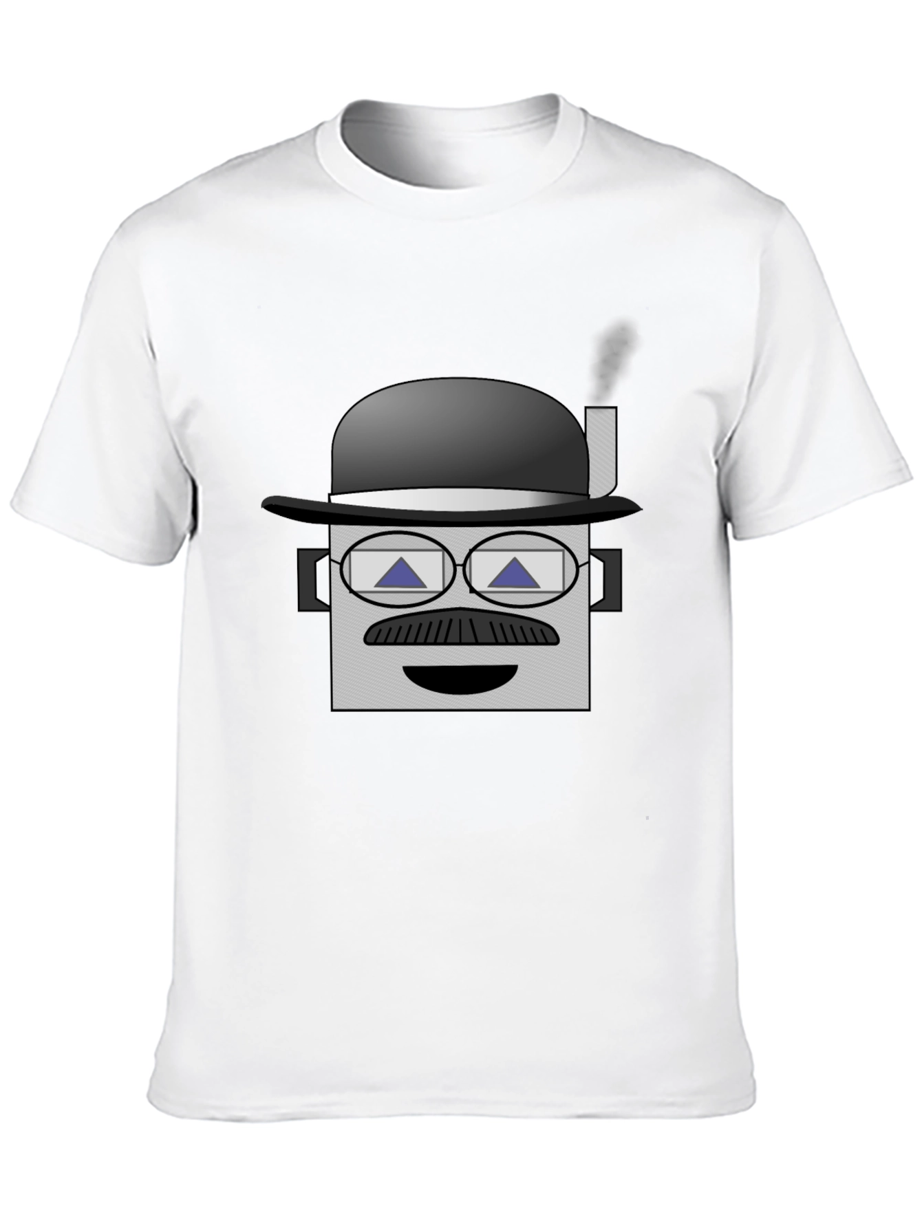 Geometric Bowler Hat T-Shirt