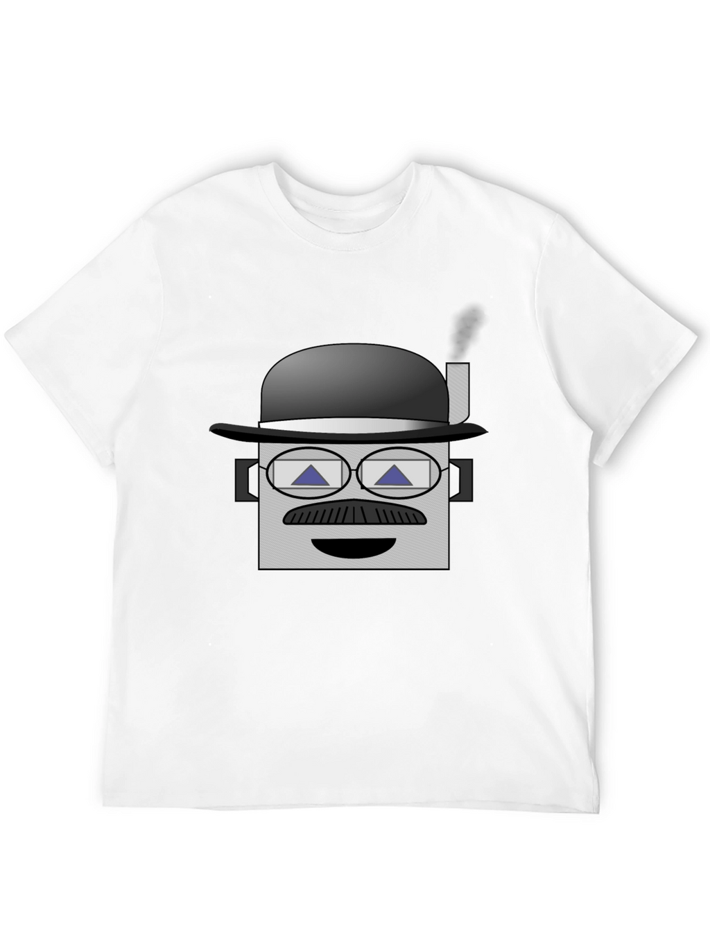 Geometric Bowler Hat T-Shirt