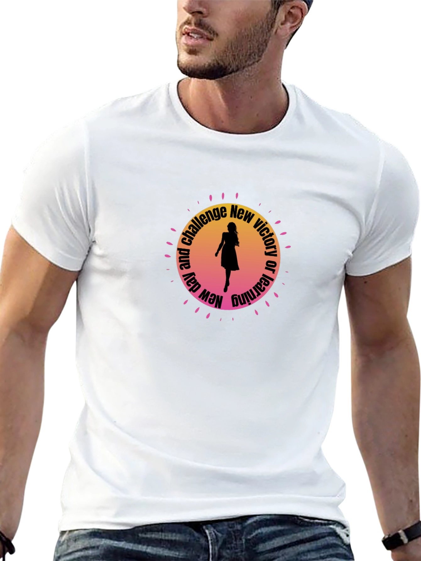 Inspirational Womans Silhouette Graphic Tee