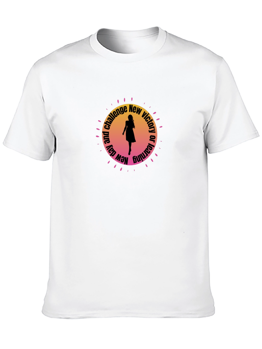 Inspirational Womans Silhouette Graphic Tee