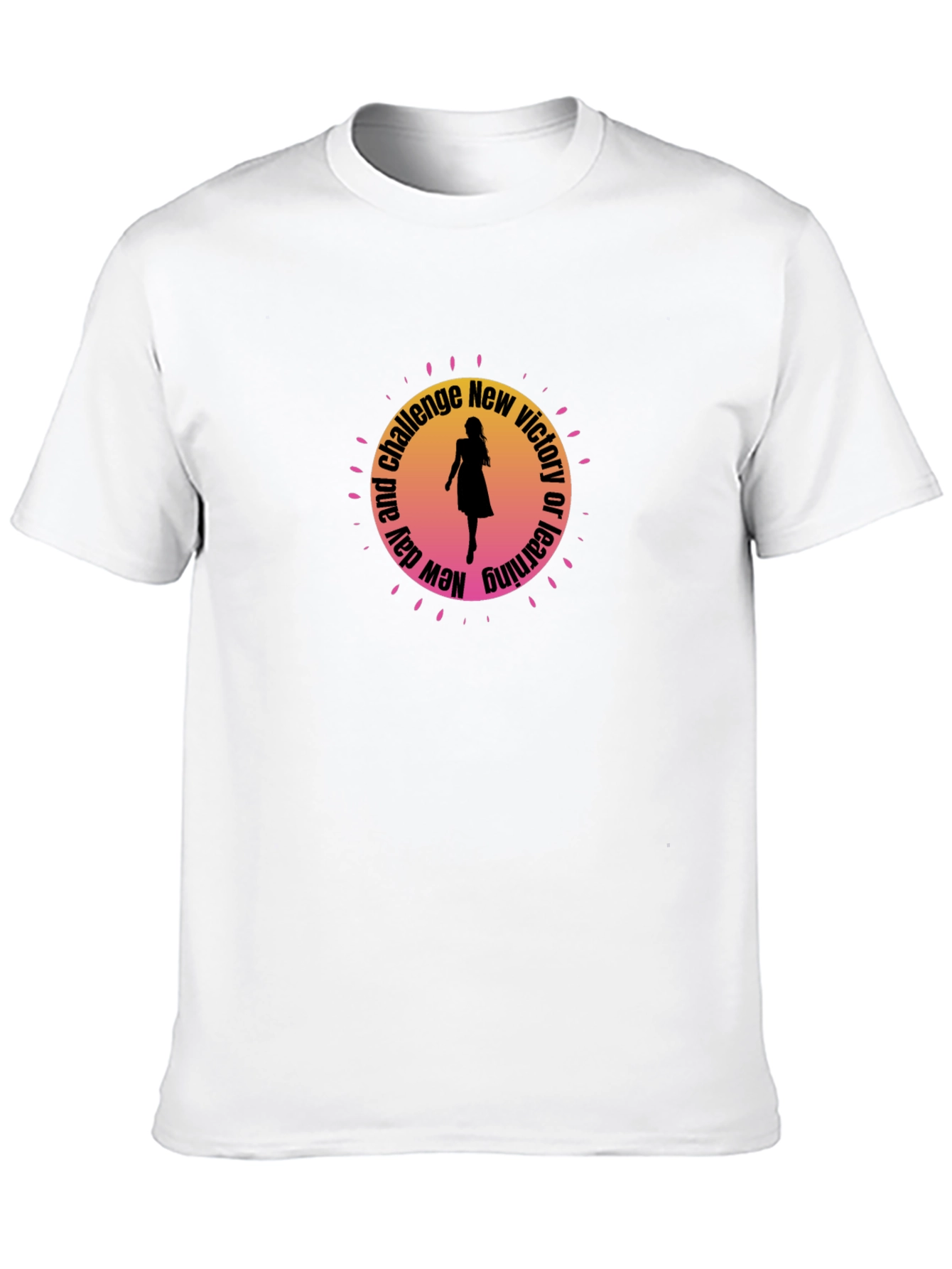 Inspirational Womans Silhouette Graphic Tee