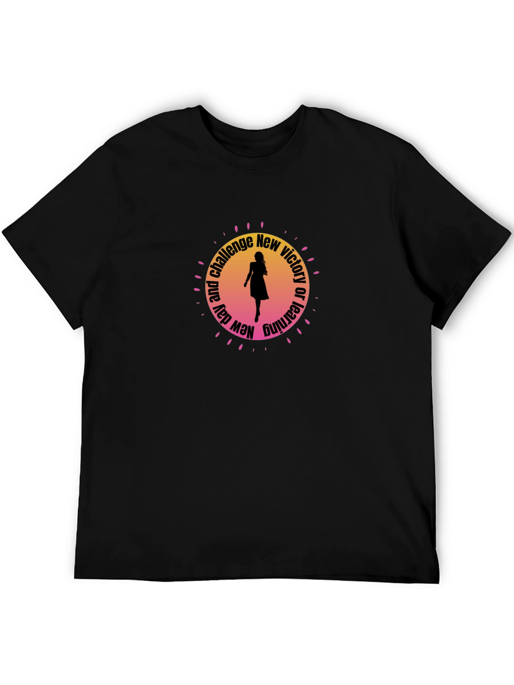 Inspirational Womans Silhouette Graphic Tee