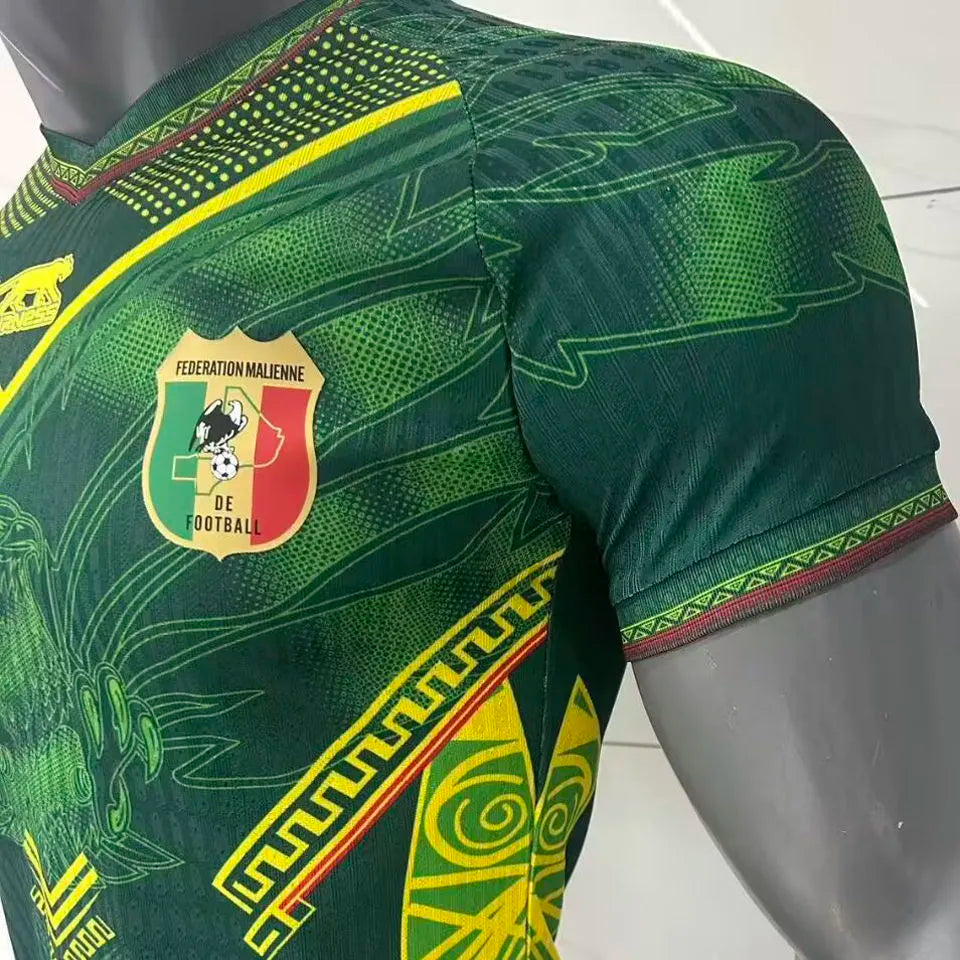 2026/27 Mali Home Green Player Version Soccer Jersey Detail 2